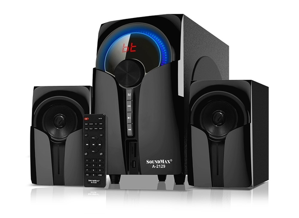 LOA SOUNDMAX A2129 (Hỗ trợ USB/SD Card 128GB, Bluetooth 4.2, Optical, Coaxial, HDMI)