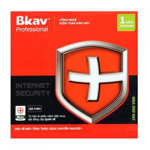 Phần Mềm Diệt Virus BKAV Professional - Hàng Chính Hãng