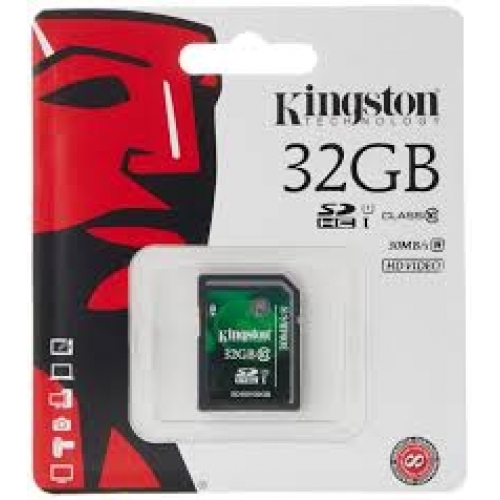 THẺ NHỚ SDHC KINGSTON 32GB CLASS 10