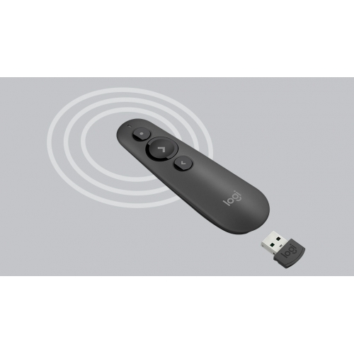 Thiết bị trình chiếu Logitech R500 (Đen)