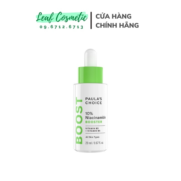 Tinh chất se khít lỗ chân lông và làm sáng da Paula’s Choice 10% Niacinamide Booster - 20ml 7980