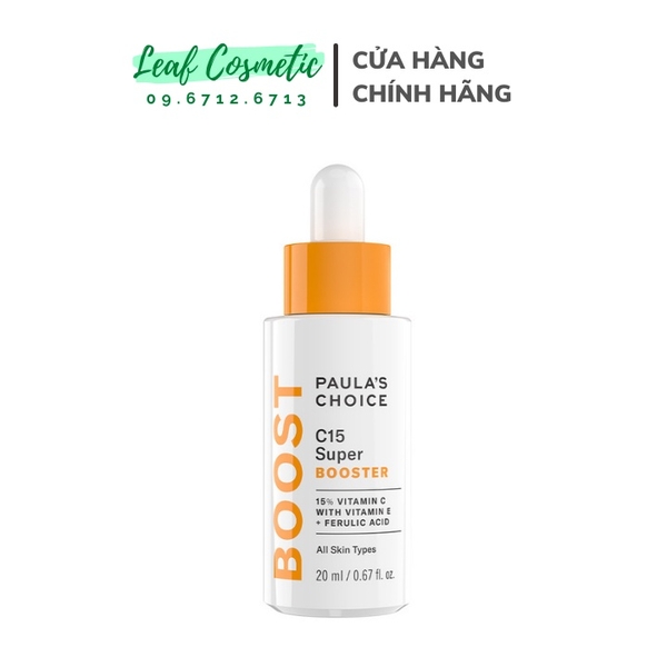 Tinh Chất Làm Sáng Da, Giảm Thâm Nám Chứa Vitamin C Paula's Choice Resist C15 Super Booster