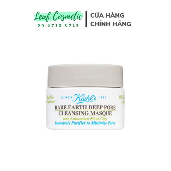 Mặt nạ đất sét KIEHL'S Rare Earth Deep Pore Cleansing Masque