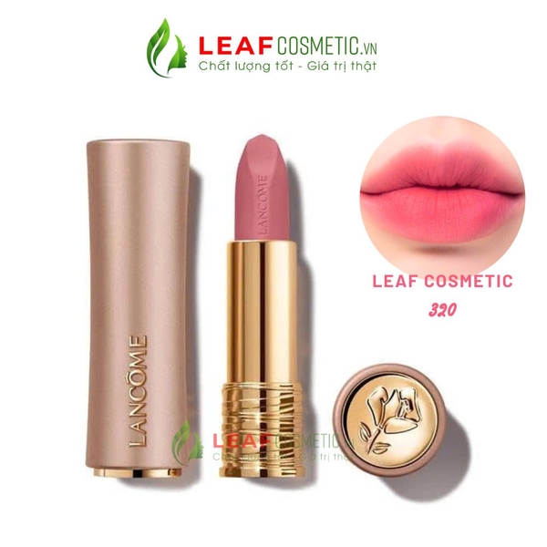 Son Thỏi Lancome L'absolu Rouge Intimatte 320 Hush Hush - Hồng San Hô