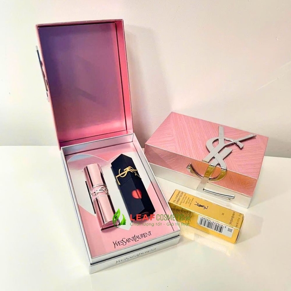 Set YSL Candy Glow 5B và The Inks Vinyl Cream 440