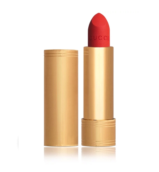 Son Thỏi Gucci 500 Odalie Red Rouge À Lèvres Mat - Đỏ Cam