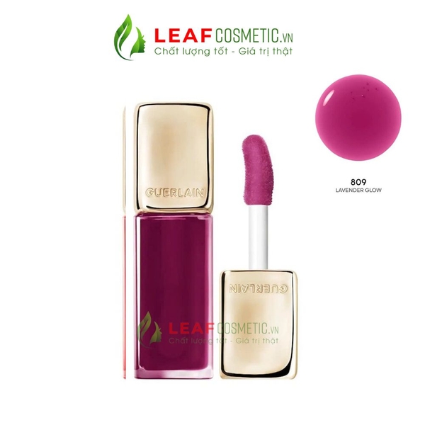 Son Dưỡng Guerlain KissKiss Bee Glow Oil 809 Lavender Glow - Tím Lavender