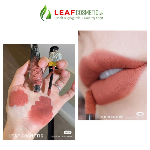 Son Kem Louboutin 343F Terakotakiss Hồng Cam Đất – Rouge Louboutin Matte Fluids