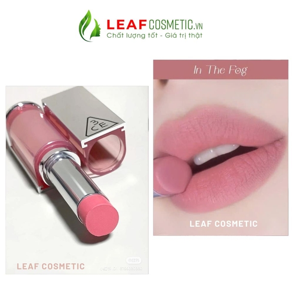 Son Thỏi 3CE Blur Matte Lipstick In The Fog - Hồng Tím Nude
