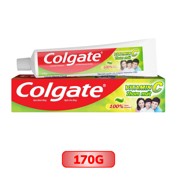Colgate Toothpaste Vitamin C 90G/ 170G | BLUETHUNDER JOINT STOCK COMPANY