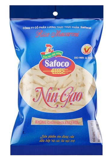 Safoco Rice Macaroni (Penne Shaped) 400g | BLUETHUNDER JOINT STOCK COMPANY