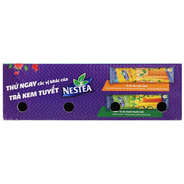 Nestea Snow Cream Tea with Raspberry and Red Artichoke Flower Flavor ...