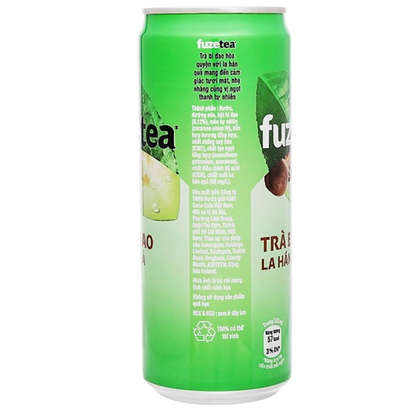 Fuze Tea Wintermelon Flavored 320ml | BLUETHUNDER JOINT STOCK COMPANY