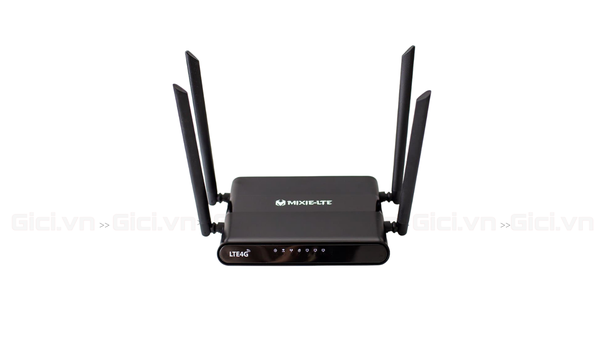 Bộ Phát WiFi MIXIE LTE 4G (4 Cổng Lan - 4 Antena Wifi)