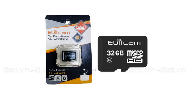Thẻ Nhớ EBITCAM 32GB Class 10 (Chính Hãng)