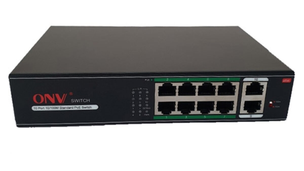 Switch ONV H1108PLS (8 Port - 2 Uplink Port)