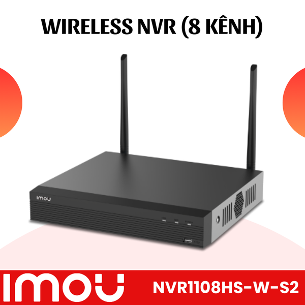 Đầu Ghi Hình Camera IMOU Wireless NVR (8 Kênh)