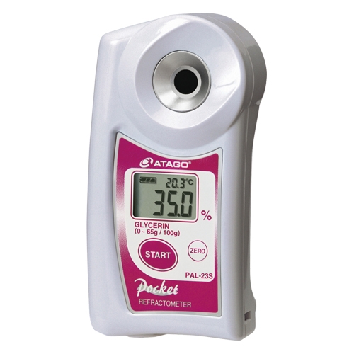 Khúc xạ kế đo nồng độ Glyxerol cầm tay, Model: PAL-23S, Hãng: ATAGO/NHẬT
