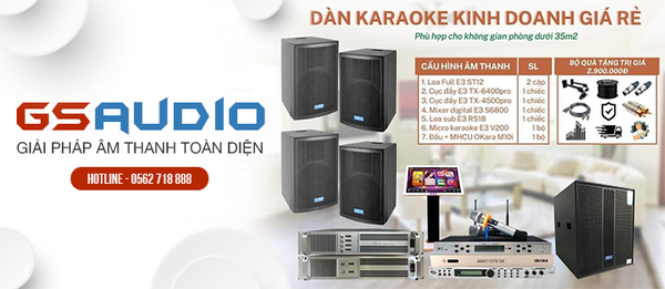 Dàn Karaoke  Kinh doanh giá rẻ