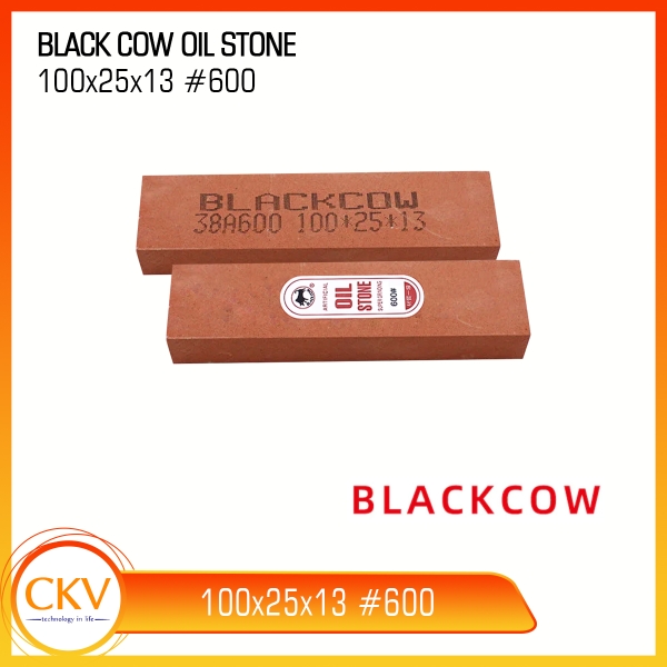 Đá mài dầu Blackcow 100x25x13 600# - Hàng nhập khẩu