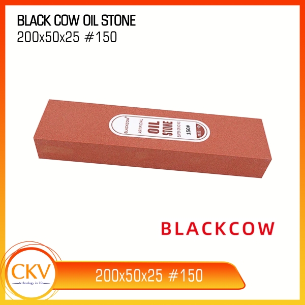 Đá mài dầu BLACKCOW 200x50x25mm #150 - Hàng nhập khẩu