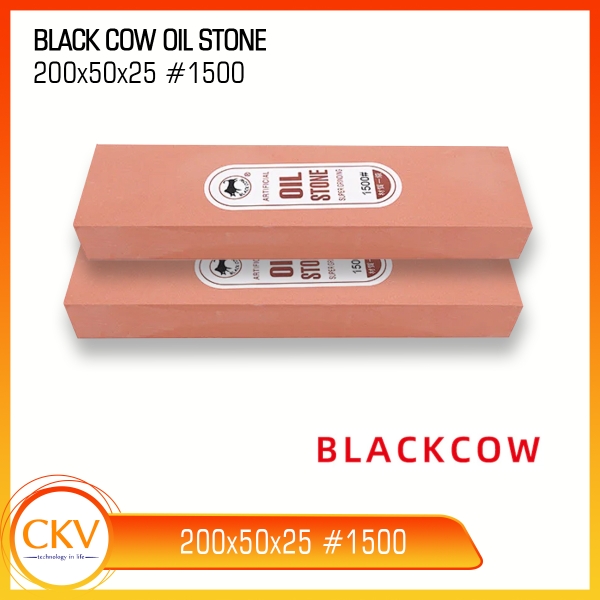 Đá mài dầu Oil Stone 1500# 200x50x25 Blackcow - Hàng nhập khẩu