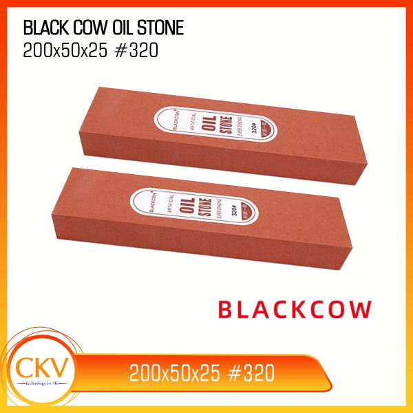 Đá mài dầu Blackcow 200x50x25 320# - Hàng nhập khẩu
