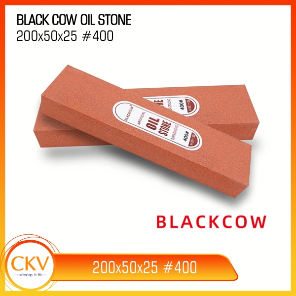 Đá mài Oil Stone Blackcow 400# 200x50x25 - Hàng nhập khẩu