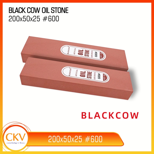 Đá mài Oil Stone 200x50x25 600# Blackcow