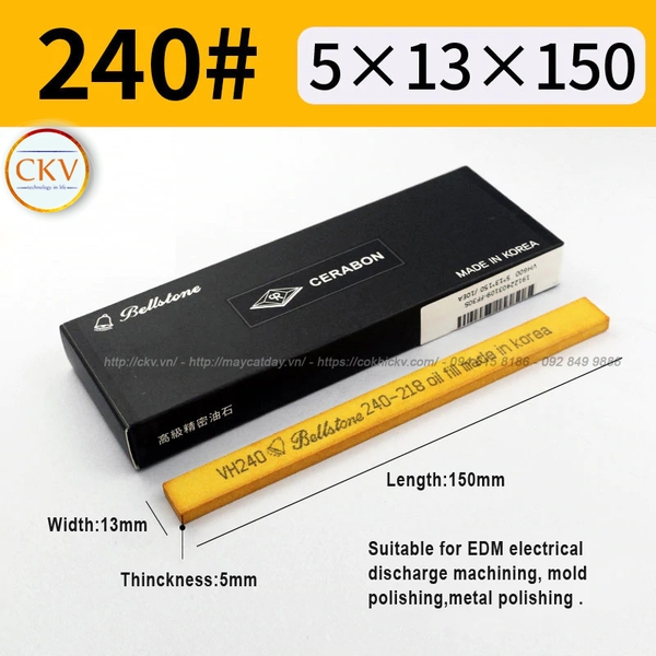 Đá mài Bellstone cao cấp chính xác 5x13x150 #240