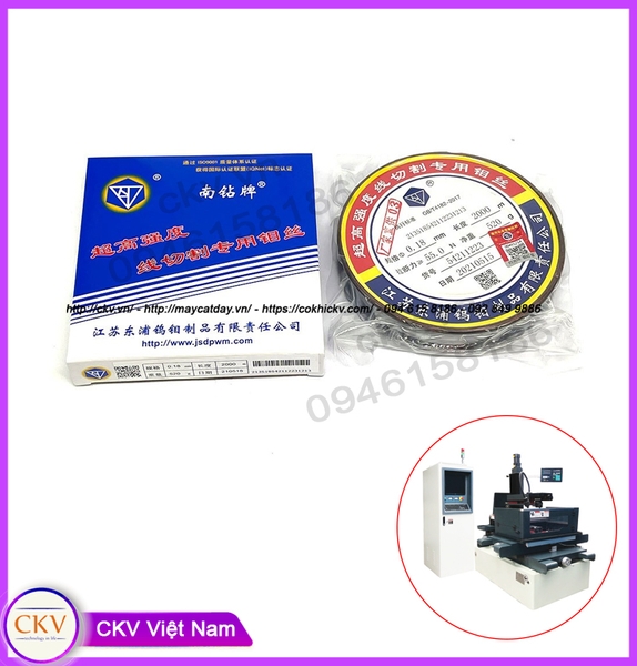 Dây 0.18mm cho máy cắt dây thương hiệu Nam Cương