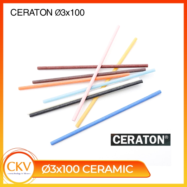 Đá mài Ceramic Ceraton thanh tròn cao cấp chính hãng Ø3x100mm