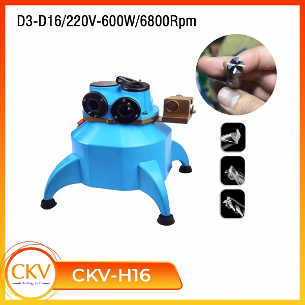Máy mài dao phay ngón D3-16 CKV-H16/220-600W/6800Rpm