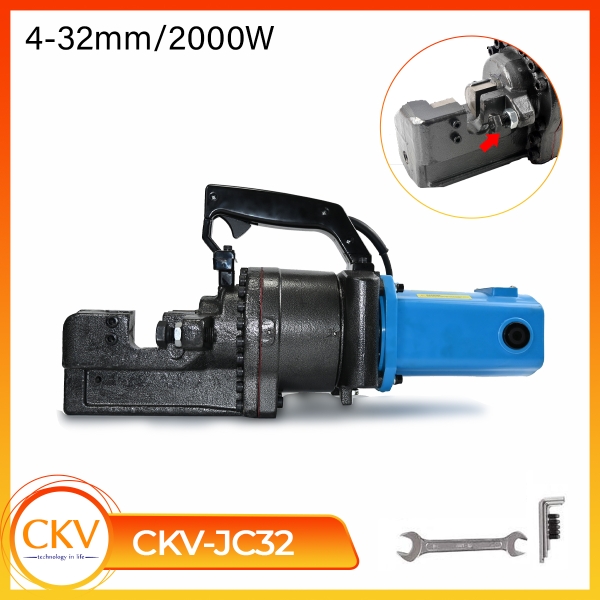 Máy cắt sắt thủy lực cầm tay CKV-JC32 D4-D32/220V-2000W/Lực cắt 40T