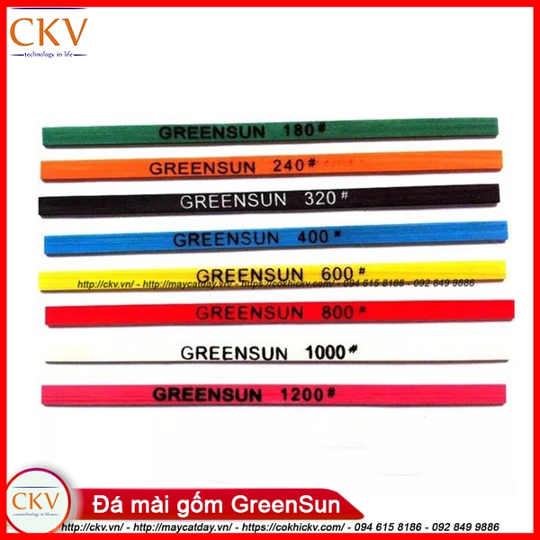 Đá gốm mài dũa thương hiệu GreenSun chính hãng #180 tới #1200