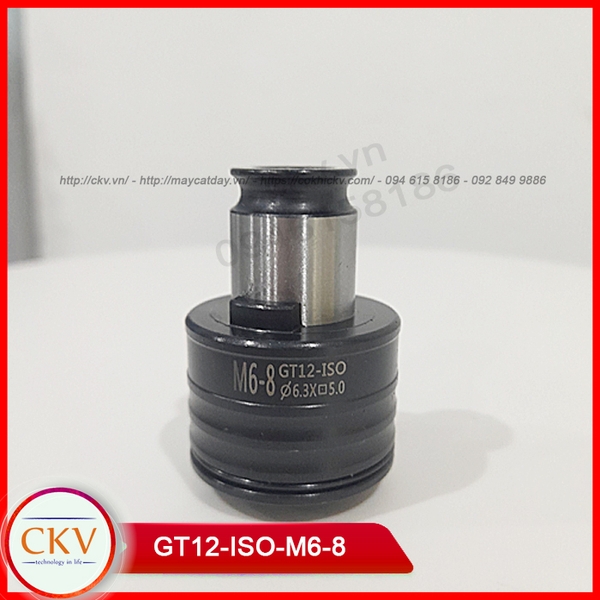Chuck kẹp taro chống gãy mũi M6-8 ISO cho máy taro cần điện GT12-M6-8