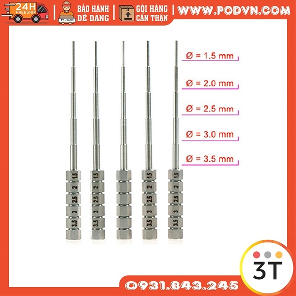 Cây quấn coil - DIY Coil Jig