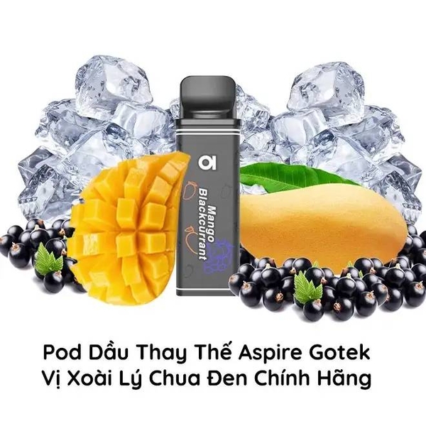 Đầu Pod vị GOTEK Series | Mango Blackcurrant - Xoài Nho Lạnh