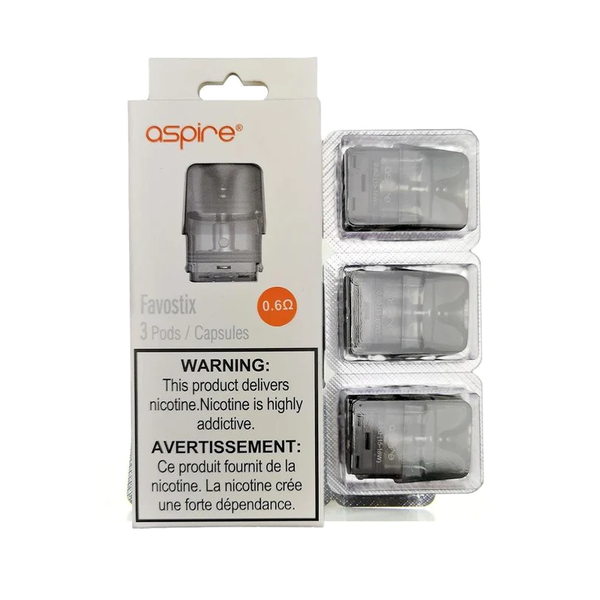 Aspire Favostix Pod MESH Coil 0.6 Ohm - 1.0 Ohm (3pcs/pack)