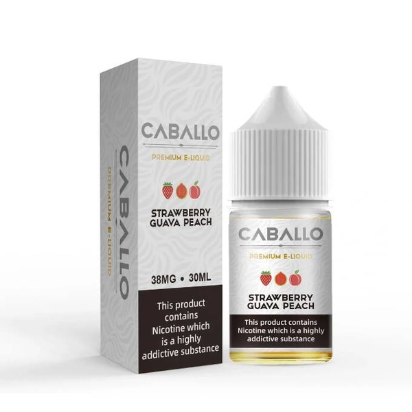 CABALLO Ejuice Saltnic | Strawberry Guava Peach - Dâu Ổi Đào