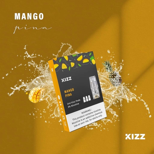 KIZZ Classic Pods (2ml) Mango Pina (Xoài dứa) | Pod vị Kizz Classic | Dùng được cả máy RELX và BOLD