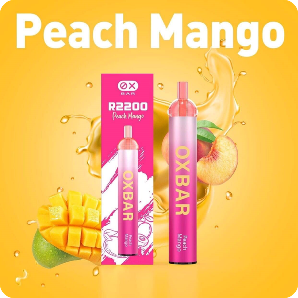 OXBAR R2200 Peach Mango - Xoài đào / 7ml / 5% (50mg) / 1000mAh