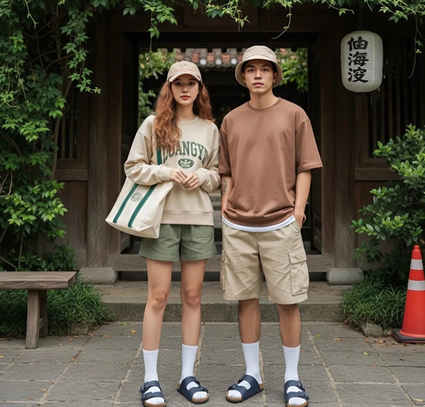 dép trấu unisex nam nữ 2 khoá chính hãng birkenstock