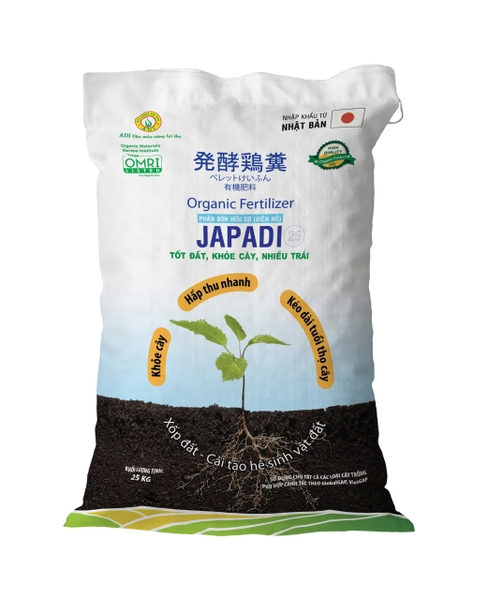 Phân gà JAPADI25 - 25kg