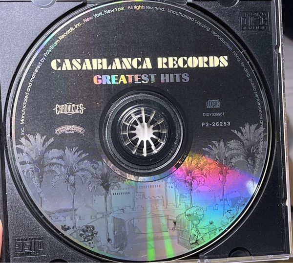 Chronicles CD Casablanca Records Greatest Hits