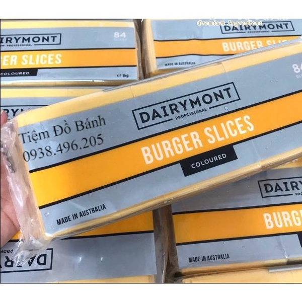 Phô Mai Lát Dairymont 84 lát 1kg I EXP: 07.2026