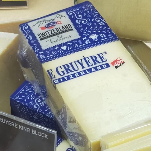 Phô mai AOP Gruyere Mild King fat 49% (3kg~4kg) - Emmi