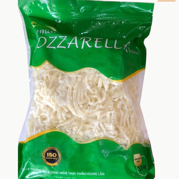 PHÔ MAI MOZZARELLA HOLA BÀO SỢI 1KG - NHẬP KHẨU ĐỨC - DATE MỚI 2025