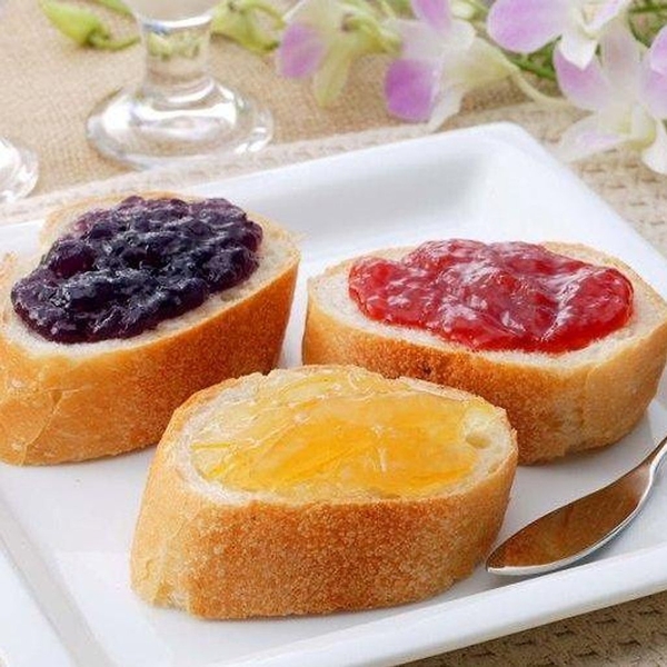 Mứt trái cây Menz Gasser 28g - Lốc 10 hũ