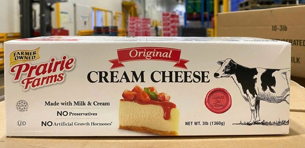 Cream cheese PRAIRIE FARMS 1.36kg